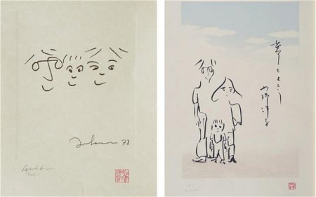Рисунки Джона Леннона