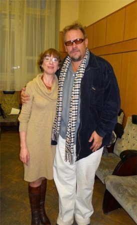 Психолог Марина Новикова-Грунд с Владимиром Кудрявцевым