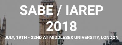 The SABE/IAREP Conference of the Society for the Advancement of Behavioral Economics (SABE) and the International Association for Research in Economic Psychology (IAREP)  (London, July 19-22, 2018)