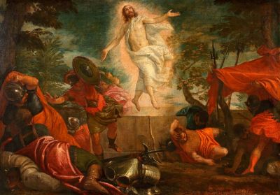 Паоло Верноезе (Кальяри). Воскресение Христа. Около 1580 г.