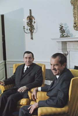 Президент США Ричард Никсон и Андрей Громыко